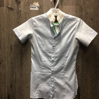 SS Show Shirt, snaps, snap collar *gc, pit stains
