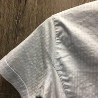 SS Show Shirt, snaps, snap collar *gc, pit stains