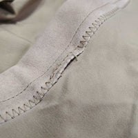 Side Zip Breeches *gc/fair, undone stitching, v.rubbed & pilly, sm holes, older, seam puckers, discolored seat & legs
