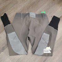 Euroseat Breeches *gc/fair, undone seam stitching, holey edges, stains, rubs, seam puckers
