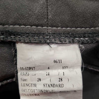 Euroseat Breeches *gc/fair, undone seam stitching, holey edges, stains, rubs, seam puckers
