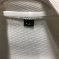 Sleeveless Show Shirt, 1/4 Zip Up *gc/fair, v.stained pits, dingy, mnr snags
