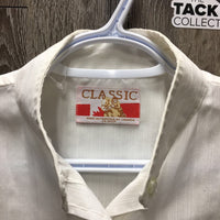 SS Show Shirt *fair, No Collar, older, puckers
