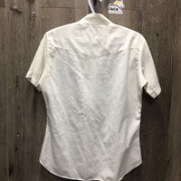SS Show Shirt *fair, No Collar, older, puckers
