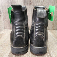 Pr Paddock Boots, Slip On *vgc/gc, rubs, scrapes, pills, rubs & elastic: dirty, stretched, rubs & poppe
