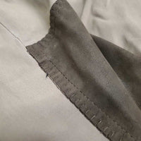 Full Seat Breeches *gc, undone stitching, threads, stains, seam puckers, faded
