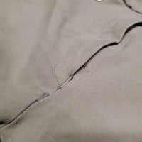 Full Seat Breeches *gc, undone stitching, threads, stains, seam puckers, faded
