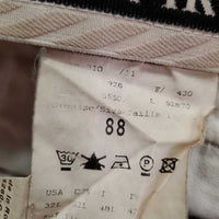 Full Seat Breeches *gc, undone stitching, threads, stains, seam puckers, faded
