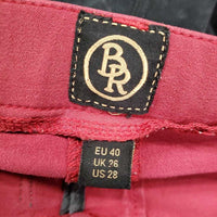 Full Seat Breeches *gc, faded, mnr puckers, snags, threads, stains, rubs, pills
