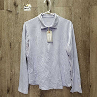 LS Sun Shirt, 1/4 Zip Up, Mesh Sleeves *vgc, clean
