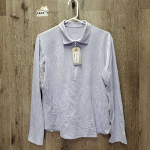 LS Sun Shirt, 1/4 Zip Up, Mesh Sleeves *vgc, clean