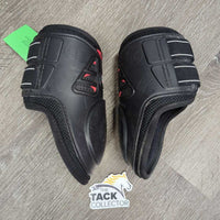 "Flex Tech" Air Hind Boots, tabs *gc, mnr dirt, fadeding, scratches, residue, scrapes
