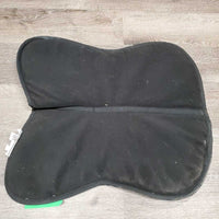 Memory Foam Half Pad, 1x piping *vgc, mnr dirt, hair, faded, rubs, puckers
