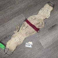 Nylon String Wide Cinch, 2x D Rings *gc/fair, broken strings, stains, dirty

