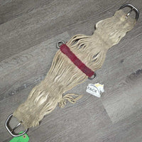 Nylon String Wide Cinch, 2x D Rings *gc/fair, broken strings, stains, dirty
