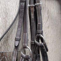 FS Rsd Padded Figure 8 Bridle *vgc/gc, clean, rubs, residue, vetwrapped chin
