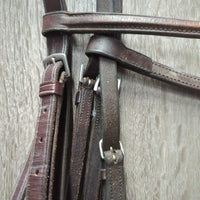 Rsd Bridle *gc, older, mnr dirt, faded, stains, rubs, dents & scraped edges
