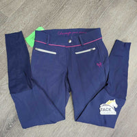 JUNIORS Euro Seat Breeches *vgc, mnr dirt, puckers & faded?
