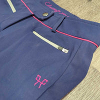 JUNIORS Euro Seat Breeches *vgc, mnr dirt, puckers & faded?
