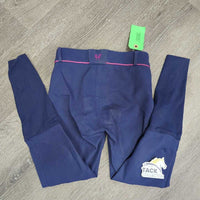 JUNIORS Euro Seat Breeches *vgc, mnr dirt, puckers & faded?
