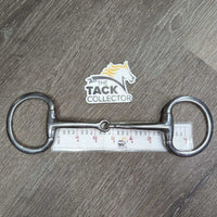 Thin Eggbutt Snaffle Bit *vgc, clean, scratches, mnr stains
