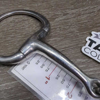 Thin Eggbutt Snaffle Bit *vgc, clean, scratches, mnr stains
