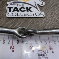 Thin Eggbutt Snaffle Bit *vgc, clean, scratches, mnr stains
