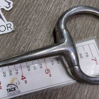 Thin Eggbutt Snaffle Bit *vgc, clean, scratches, mnr stains
