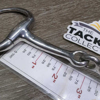 Thin Eggbutt Snaffle Bit *vgc, clean, scratches, mnr stains
