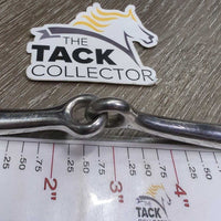 Thin Eggbutt Snaffle Bit *vgc, clean, scratches, mnr stains
