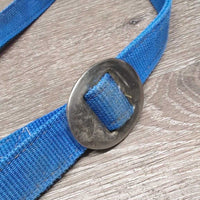 Nylon Halter, snap *gc, clean, older, stains, BROKEN snap, faded, rubs
