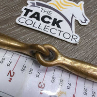Thin D Ring Snaffle Bit *gc/fair, clean, peeled, scrapes, stains & rubs
