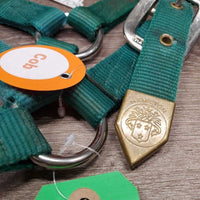 Thick Nylon Halter *gc, clean, mnr dirt, faded, stains, mnr frays, snags
