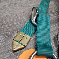 Thick Nylon Halter *gc, clean, mnr dirt, faded, stains, mnr frays, snags
