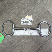 Thin Eggbutt Snaffle Bit *vgc, clean, scratches, mnr stains

