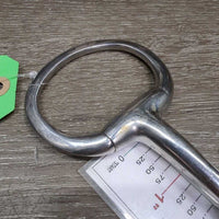 Thin Eggbutt Snaffle Bit *vgc, clean, scratches, mnr stains
