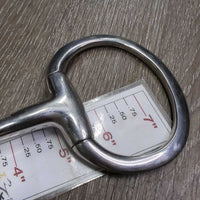 Thin Eggbutt Snaffle Bit *vgc, clean, scratches, mnr stains
