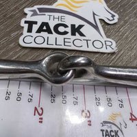 Thin Eggbutt Snaffle Bit *vgc, clean, scratches, mnr stains
