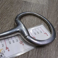 Thin Eggbutt Snaffle Bit *vgc, clean, scratches, mnr stains
