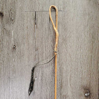 Driving Whip *gc/fair, rubs, dirty, snags, handle: film, chips, dirty/stained & holes