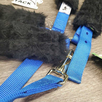 Nylon Halter, adj, 4 fleeces (crown, cheeks, nose) *xc, clean, mnr hair
