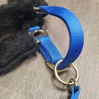 Nylon Halter, adj, 4 fleeces (crown, cheeks, nose) *xc, clean, mnr hair