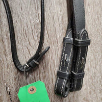 Monocrown Rsd Dressage Bridle, Crank, Flash, Rsd/FS Braided Reins, Bling *like new, mnr creases & curled ends