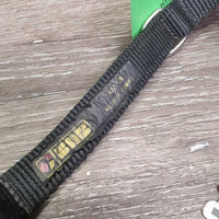 Thick Nylon Halter - Bridle, adj, Browband *NO Cheeks, NO Throat, older, clean, mnr rubs & frays
