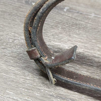 Rsd FS Noseband ONLY *gc, dry, stiff, rubs, rust, dirty
