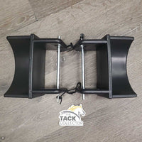 2 Reversible Plastic Jump Cups, 2 pins, string *new, scuffs
