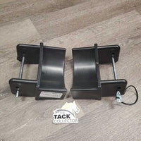 2 Reversible Plastic Jump Cups, 2 pins, string *new, scuffs
