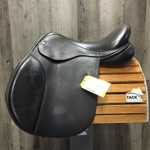 17" *XW 7" Black Country All Purpose, 2 Billet Guards, Wool Flocking, Front & Rear Gusset Panels, Lg Front Pencil Blocks, Flaps: 14"L x 13"W Serial #: 17 18572