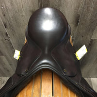 17" *XW 7" Black Country All Purpose, 2 Billet Guards, Wool Flocking, Front & Rear Gusset Panels, Lg Front Pencil Blocks, Flaps: 14"L x 13"W Serial #: 17 18572
