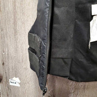 Sm Cell Safety Vest *vgc, mnr hair & dirt, older *expired, 2010